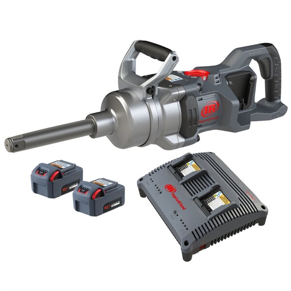 20V 1 DHandle High Torque Impact Wrench wExt 6 anvil  2battery kit